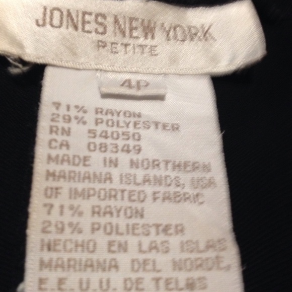 Jones NY Navy Blue Dress Pants - Picture 4 of 4